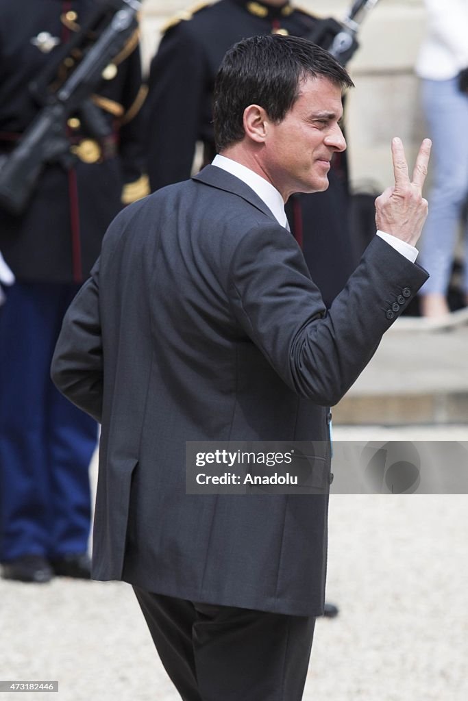 French cabinet meeting at Elysee Palace