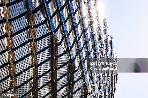 friends arena - architectural details and structures in stockholm - stockholm stockfoto's en -beelden