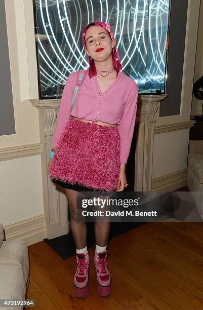 Girli arrives at the closing party of 'Les 3 Etages By Dom Perignon' with Sunday Times Style on May 13, 2015 in London, England.