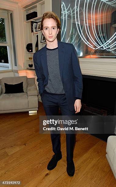 Luke Newberry arrives at the closing party of 'Les 3 Etages By Dom Perignon' with Sunday Times Style on May 13, 2015 in London, England.