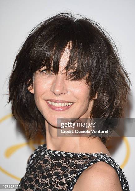 Sophie Marceau attends the opening ceremony dinner during the 68th annual Cannes Film Festival on May 13, 2015 in Cannes, France.