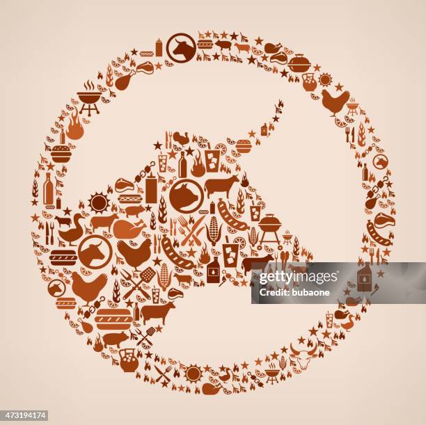 beef summer barbecue invitation vector background - flame grill background stock illustrations