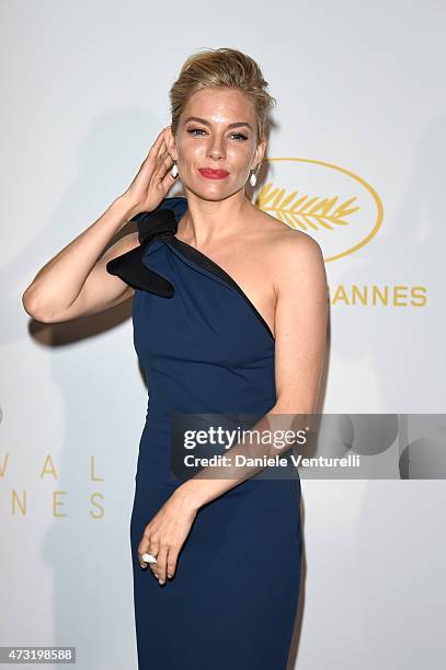 Juror Sienna Miller attends the opening ceremony dinner during the 68th annual Cannes Film Festival on May 13, 2015 in Cannes, France.