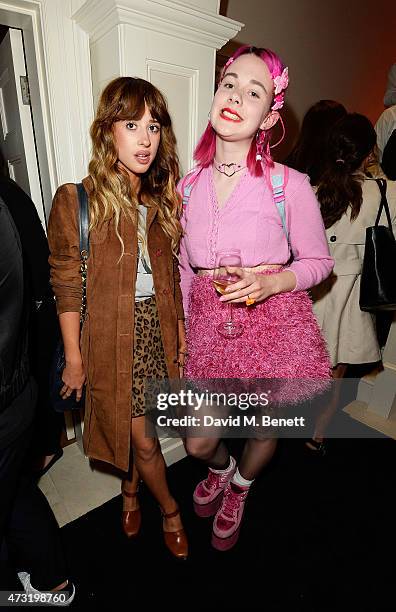 Louisa Allen aka Foxes and Girli arrives at the closing party of 'Les 3 Etages By Dom Perignon' with Sunday Times Style on May 13, 2015 in London,...