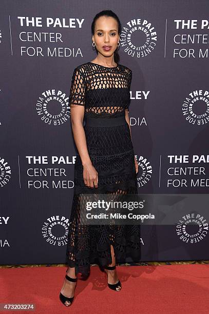 Actress Kerry Washington attends A Tribute To African-American Achievements In Television hosted by The Paley Center For Media at Cipriani Wall...