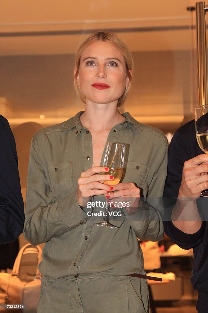 Dree Hemingway Attends Commercial Activity In Beijing