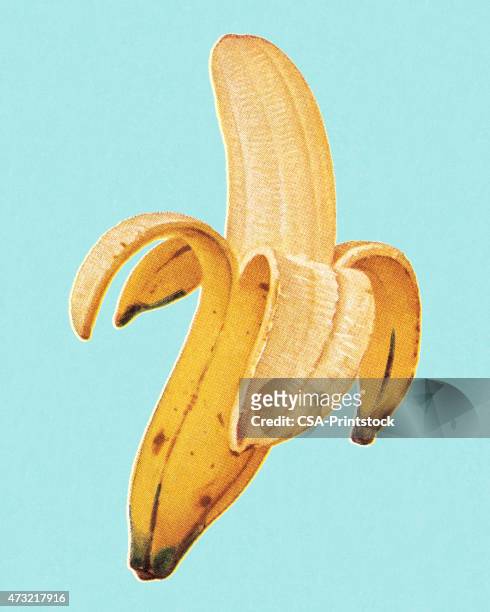 banana - single object photos stock illustrations