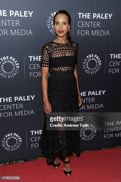 Kerry Washington attends A Tribute To African-American Achievements In Television hosted by The Paley Center For Media at Cipriani Wall Street on May...