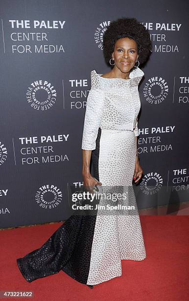 Actress Cicely Tyson attends the The Paley Center For Media hosts a tribute to African-American achievements in television at Cipriani Wall Street on...