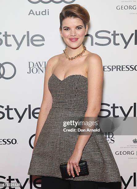 Emma Birdsall arrives at the 2015 Women Of Style Awards at Carriageworks on May 13, 2015 in Sydney, Australia.