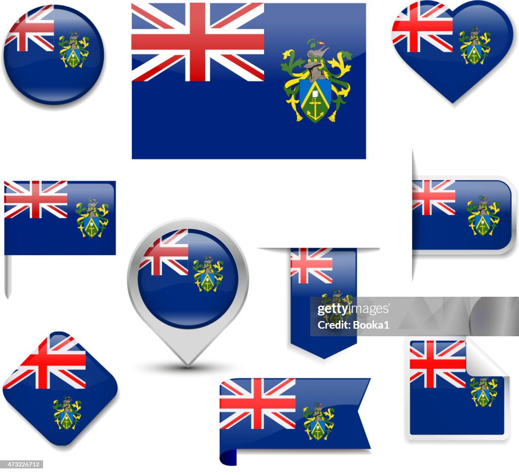 Pitcairn Islands Flag Collection