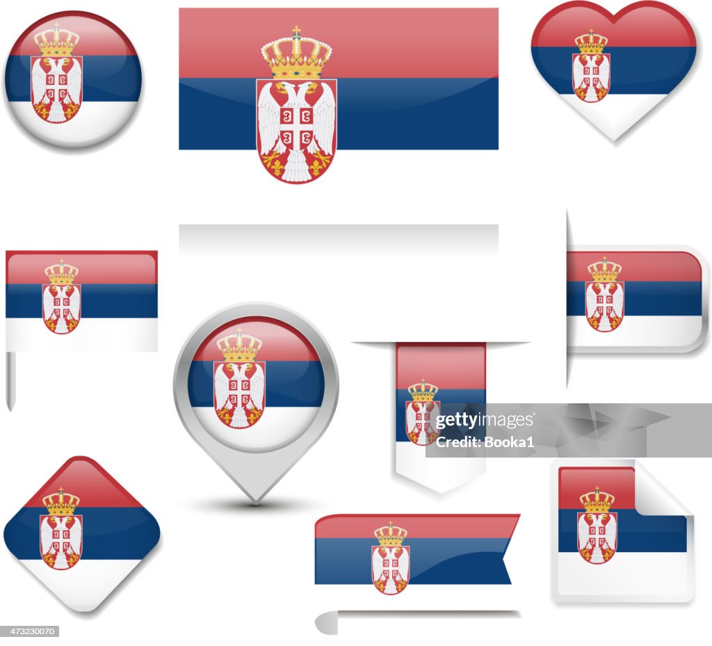 Bandera de Serbia