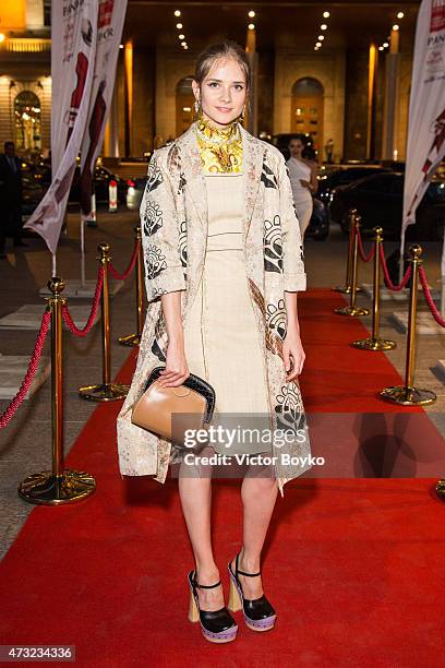 Maria Semenyachenko attends the Hello The Most Stylish Ceremony Moscow on May 13, 2015 in Moscow, Russia.