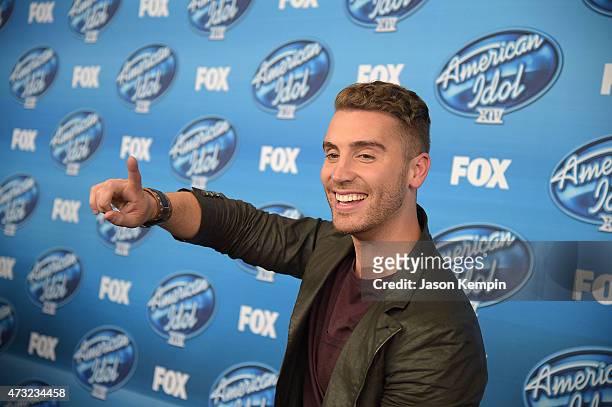 Nick Fradiani attends the "American Idol" XIV Grand Finale event at the Dolby Theatre on May 13, 2015 in Hollywood, California.