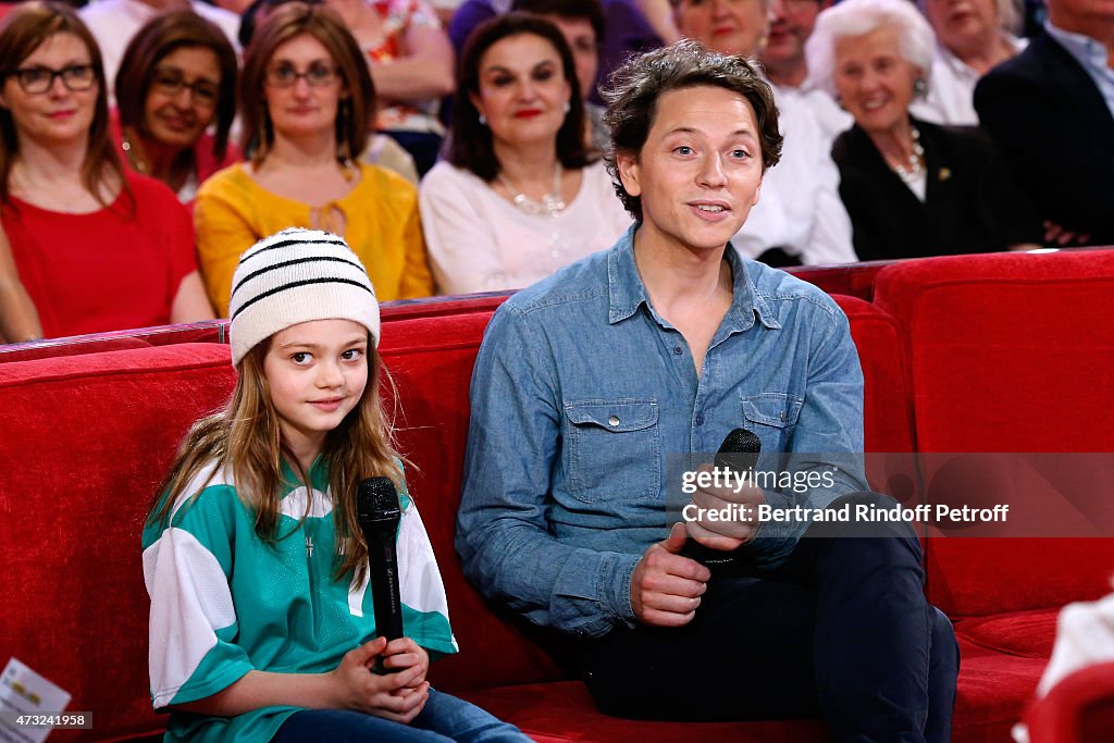 'Vivement Dimanche' French TV Show At Pavillon Gabriel In Paris