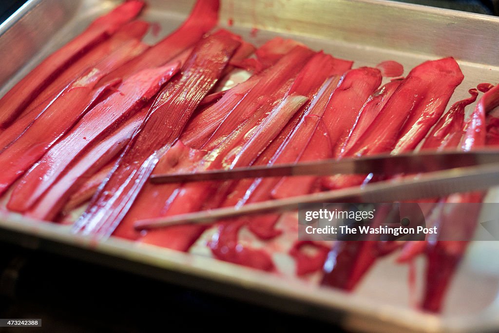 WASHINGTON, DC - APRIL 17: Sous chef Jonathan Heeter, from Trum