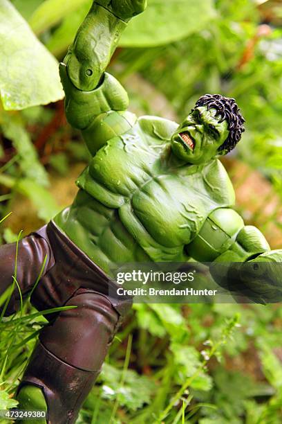 the green guy - hulk stock pictures, royalty-free photos & images