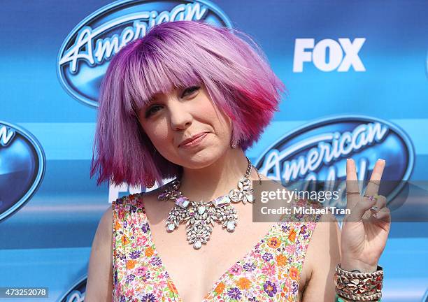 Joey Cook arrives at "American Idol" XIV grand finale held at Dolby Theatre on May 13, 2015 in Hollywood, California.