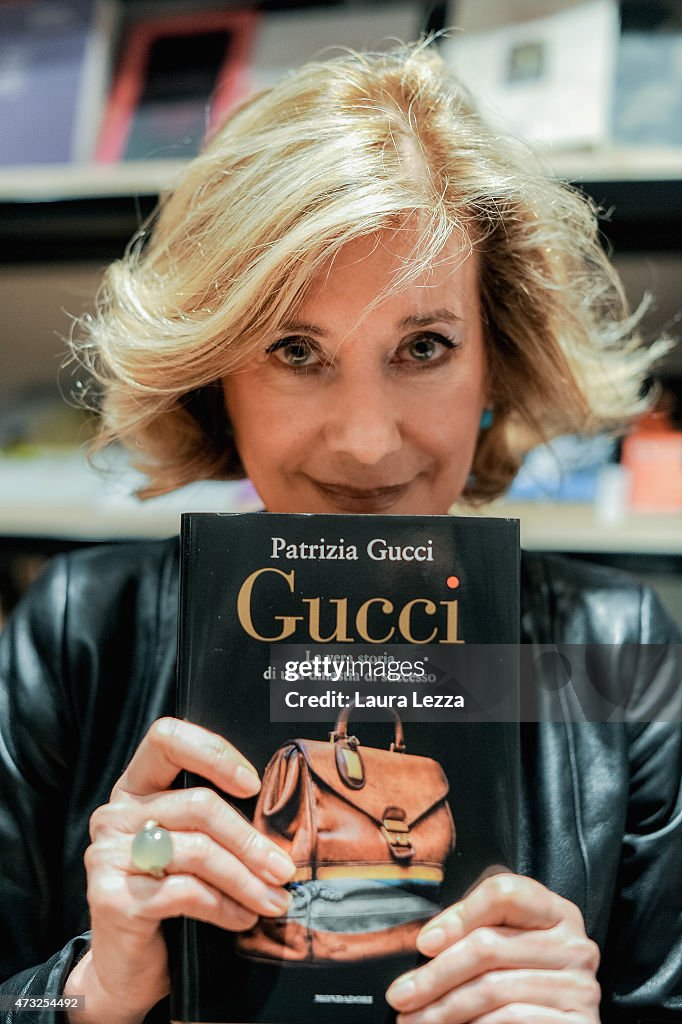 Patrizia Gucci Presents The Book 'Gucci, La Vera Storia Di Una Dinastia Di Successo'
