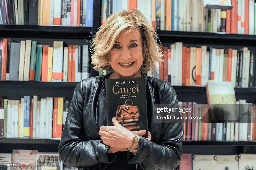 Patrizia Gucci Presents The Book 'Gucci, La Vera Storia Di Una Dinastia Di Successo'