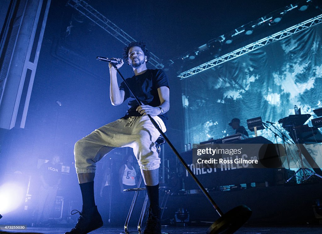 J. Cole Performs At O2 ABC In Glasgow