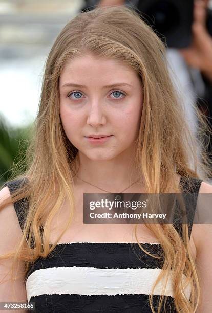 Bebe Cave attends the "Il Racconto Dei Racconti" photocall during the 68th annual Cannes Film Festival on May 14, 2015 in Cannes, France.