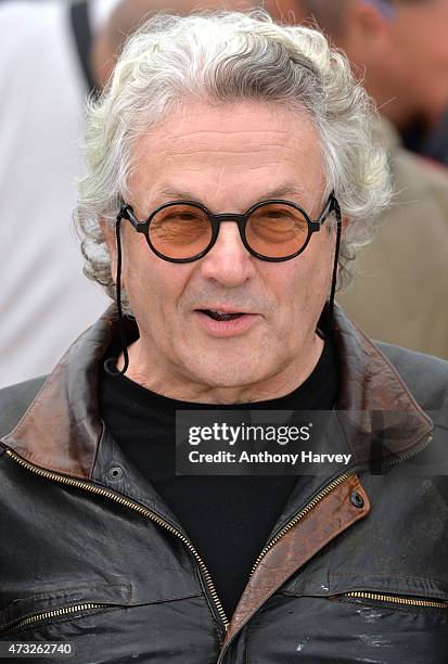 Director George Miller attends the "Mad Max: Fury Road" photocall during the 68th annual Cannes Film Festival on May 14, 2015 in Cannes, France.