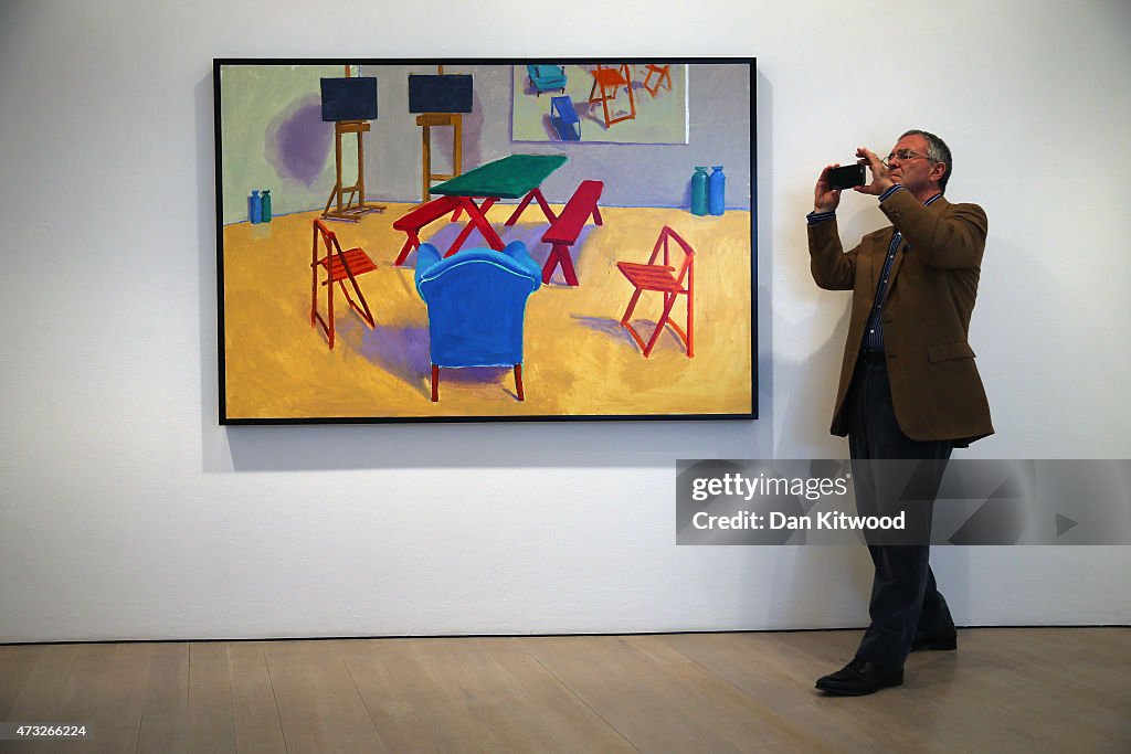 Artist David Hockney Reveals New Work