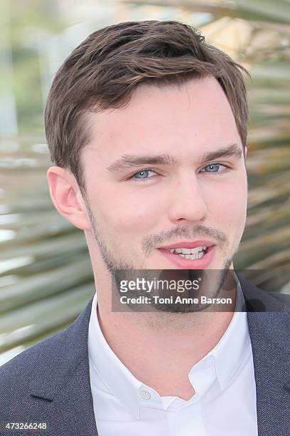 Nicholas Hoult attends the "Mad Max: Fury Road" photocall during the 68th annual Cannes Film Festival on May 14, 2015 in Cannes, France.