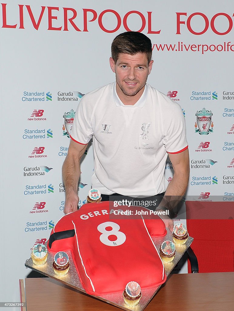 Steven Gerrard Press Conference