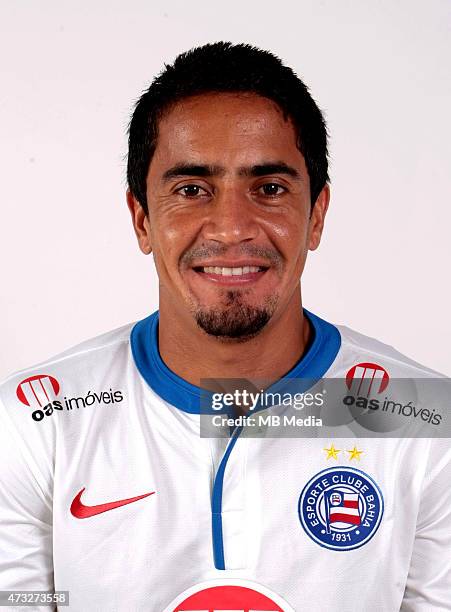 Pittoni of Esporte Clube Bahia poses during a portrait session August 14, 2014 in Salvador,Brazil.