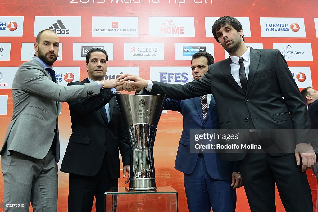 Turkish Airlines Euroleague Final Four Madrid 2015 - Efes Euroleague Award Ceremony