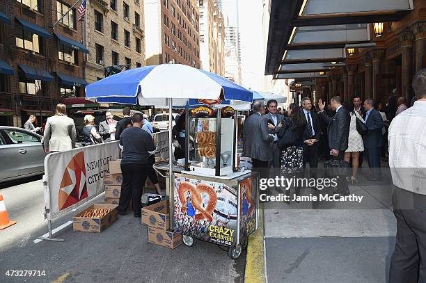 General view of atmosphere at the CW Network's 2015 Upfront at the London Hotel on May 14, 2015 in New York City.