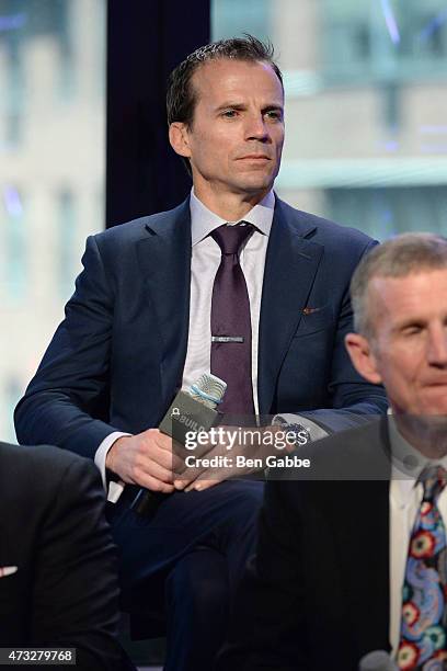 Chris Fussell speaks at AOL Build at AOL Studios In New York on May 14, 2015 in New York City.