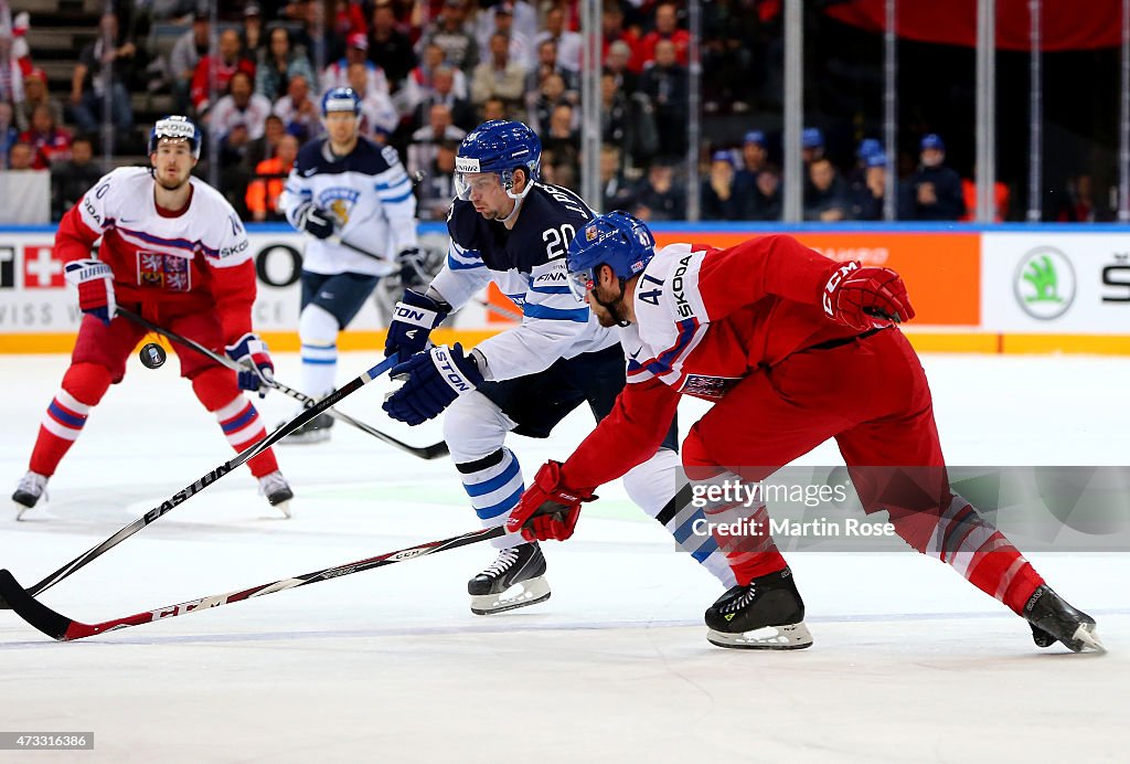 Finland v Czech Republic - 2015 IIHF Ice Hockey World Championship Quarter Final