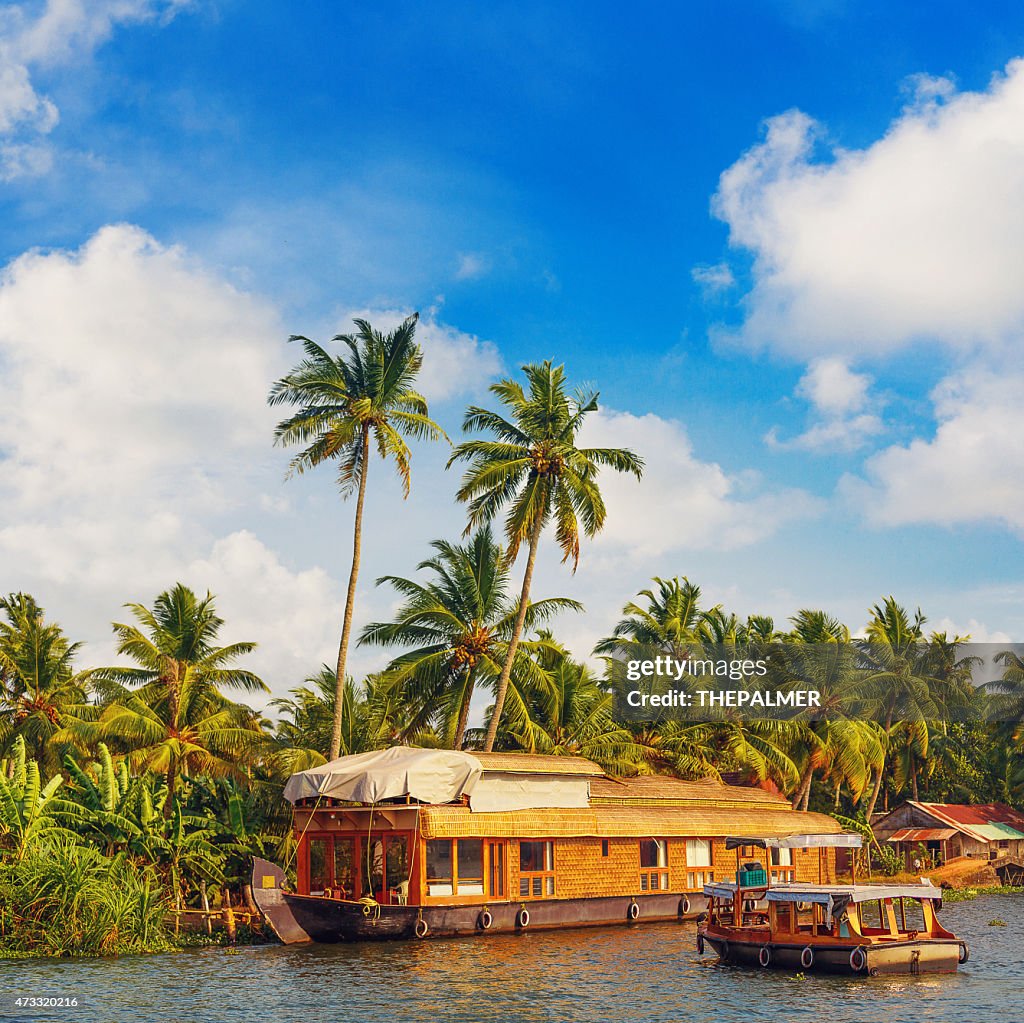 Houseboat in Kerala