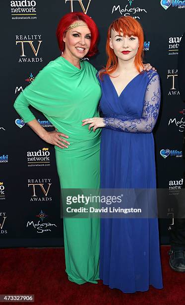 Personality Gretchen Bonaduce and daughter Countess Isabella Bonaduce attend the 3rd Annual Reality TV Awards at Avalon on May 13, 2015 in Hollywood,...