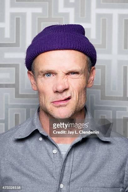 Michael Peter Balzary, better known by his stage name Flea is photographed for Los Angeles Times on January 18, 2014 in Park City, Utah. PUBLISHED...