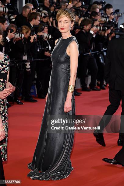 Alba Rohrwacher attends the "Il Racconto Dei Racconti" Premiere during the 68th annual Cannes Film Festival on May 14, 2015 in Cannes, France.