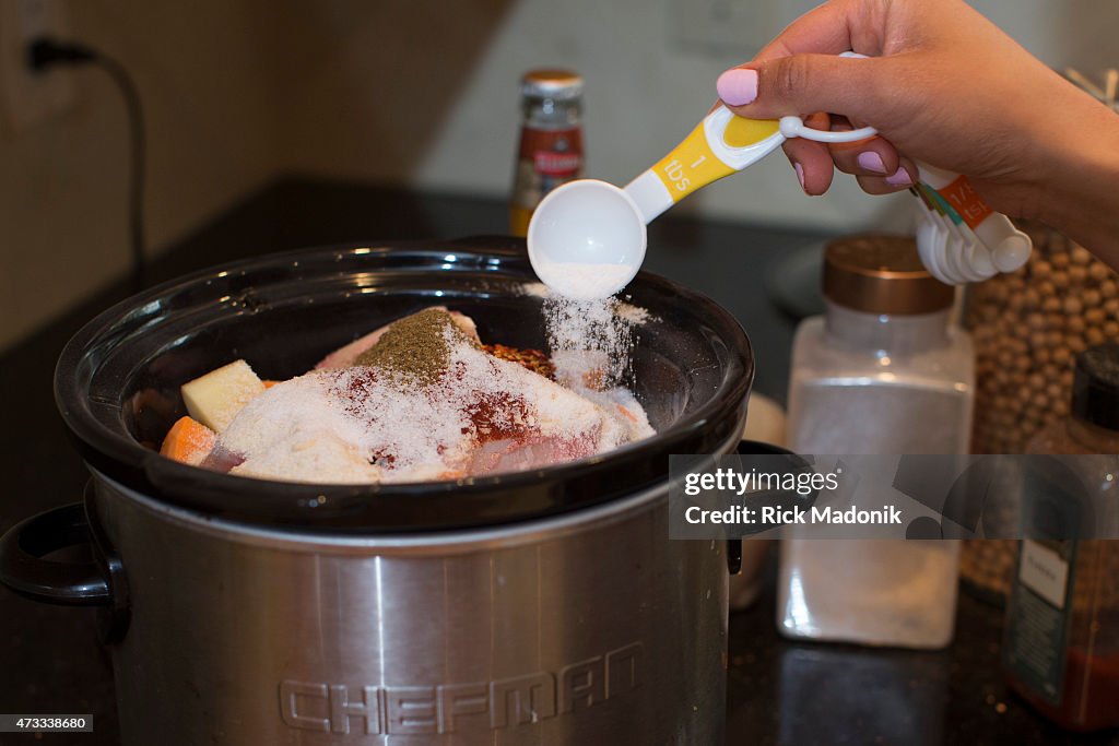 The winner of the first cholent cooking competition