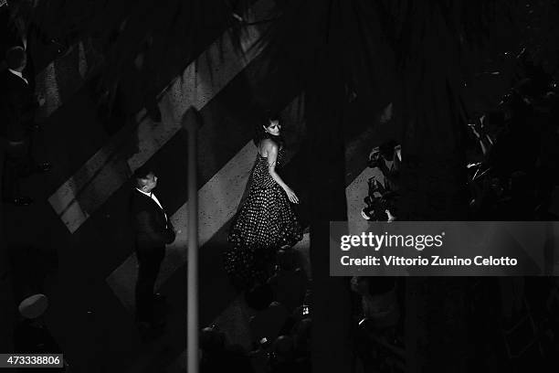 Salma Hayek attends the Premiere of 'Il Racconto Dei Racconti' during the 68th annual Cannes Film Festival on May 14, 2015 in Cannes, France.