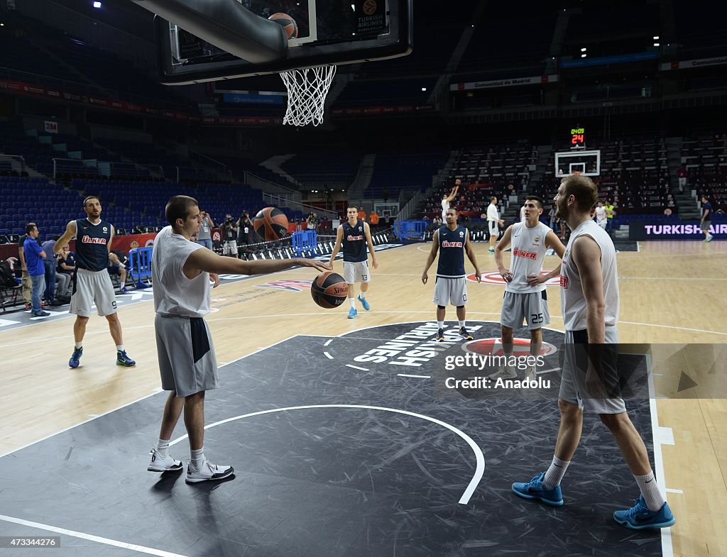 Turkish Airlines Euroleague Final Four - Fenerbahce Ulker and Real Madrid Practice