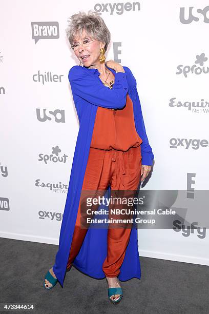 NBCUniversal Cable Entertainment Upfront at the Javits Center in New York City on Thursday, May 14, 2015" -- Pictured: Rita Moreno, ?Nina?s World? on...