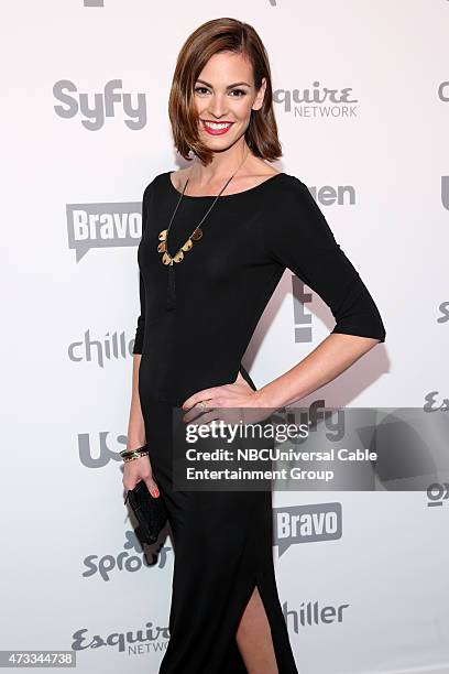 NBCUniversal Cable Entertainment Upfront at the Javits Center in New York City on Thursday, May 14, 2015" -- Pictured: Daisy Betts, ?Childhood?s End?...