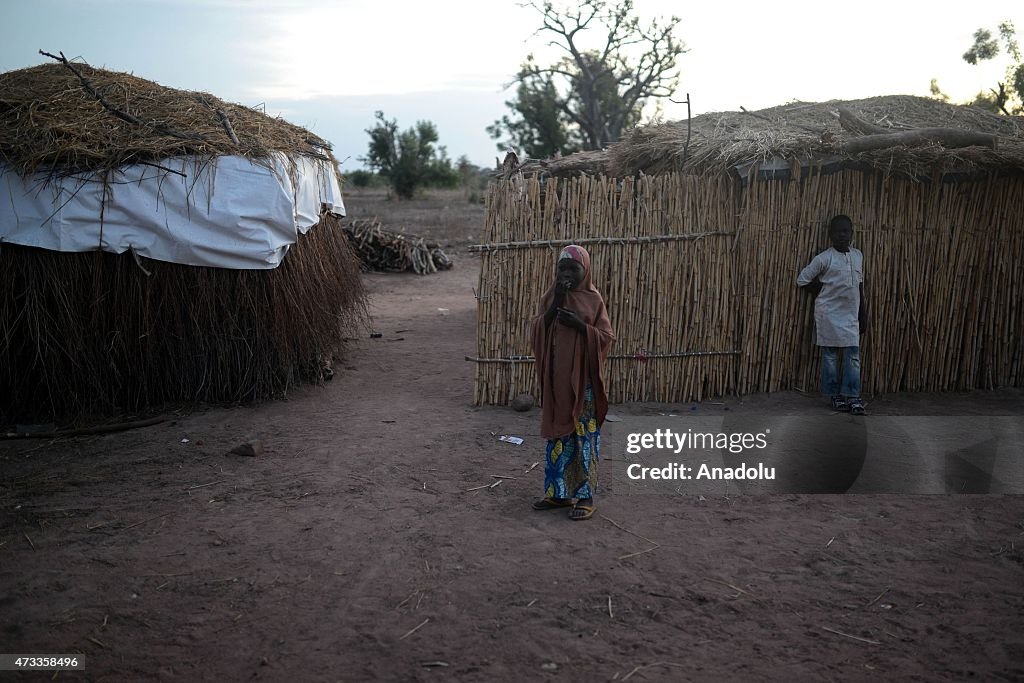 Nigerian families take shelter in Malkoli camp in Yola