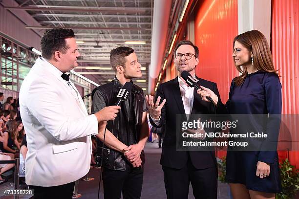 NBCUniversal Cable Entertainment Upfront at the Javits Center in New York City on Thursday, May 14, 2015" -- Pictured: Ross Mathews, ?Live From the...