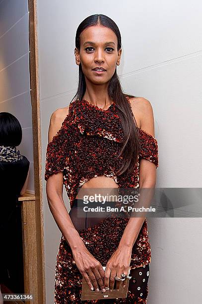 Liya Kebede attends a party hosted by L'Oreal Paris, UniFrance and Stylist during the 68th annual Cannes Film Festival on May 14, 2015 in Cannes,...