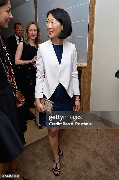 Fleur Pellerin attends a party hosted by L'Oreal Paris, UniFrance and Stylist during the 68th annual Cannes Film Festival on May 14, 2015 in Cannes,...