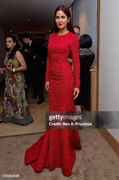 Katrina Kaif attends a party hosted by L'Oreal Paris, UniFrance and Stylist during the 68th annual Cannes Film Festival on May 14, 2015 in Cannes,...