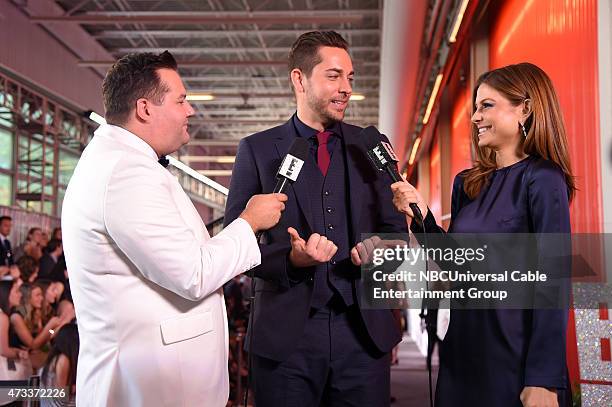 NBCUniversal Cable Entertainment Upfront at the Javits Center in New York City on Thursday, May 14, 2015" -- Pictured: Ross Mathews, ?Live From the...